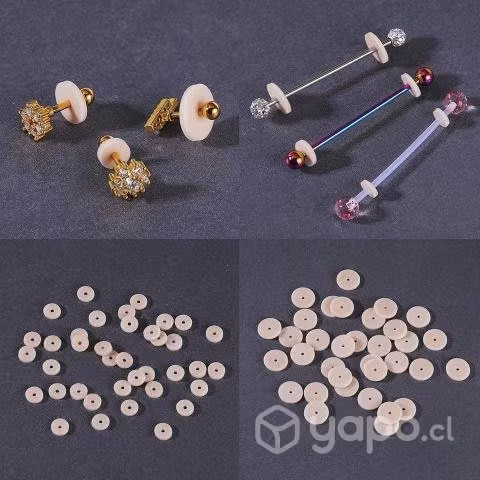 Discos de Silicona para Queloides (piercing/aros)