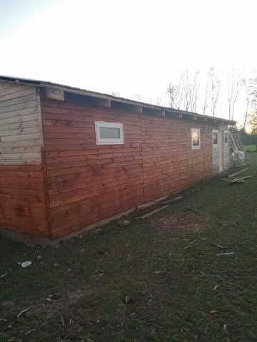 3 hectáreas planas con casa por terminar - Imagen 3