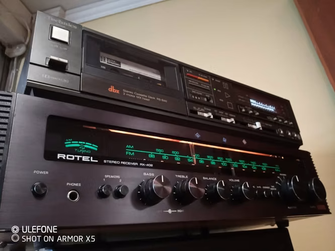 Receiver Integrado Rotel Rx-402 Pre Main Androphonic - Imagen 3
