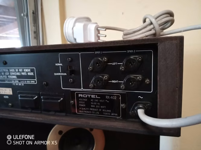 Receiver Integrado Rotel Rx-402 Pre Main Androphonic - Imagen 7