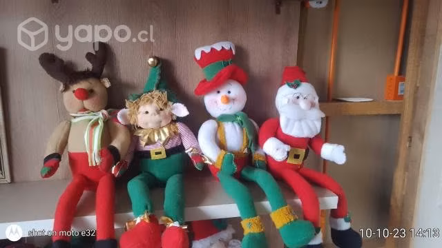 hermosos muñecos de navidad