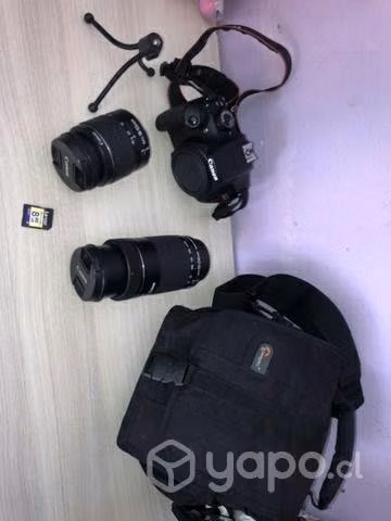 Cámara Canon Rebe T5