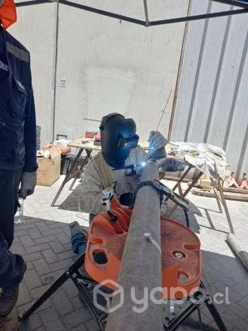 Fabricación de estructura y piping