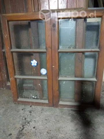 Ventanas antiguas de nadera