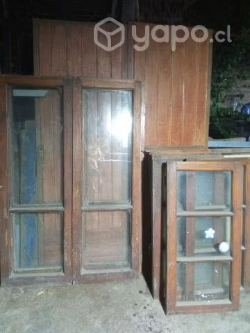Ventanas antiguas de nadera