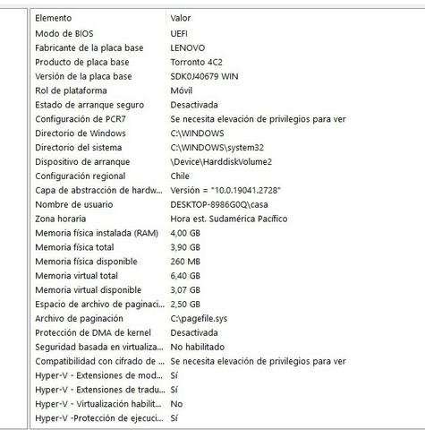 Notebook lenovo i7 perfecto estado - Imagen 3