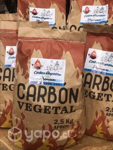 Carbon argentino quebracho 2.5 k