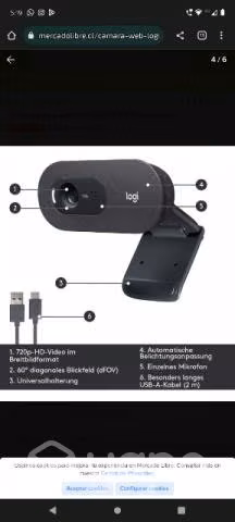 Camara web logitech - Imagen 3