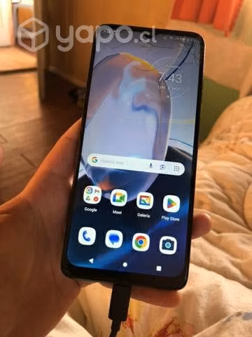 Motorola e22i nuevo detalle mínimo de pantalla