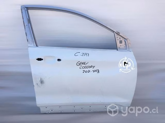 Puerta delantera rh geely coolray 2021-2023