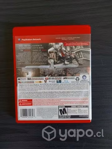 Assasins creed 2 ps3