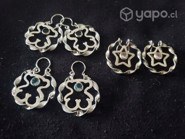 Aros de plata joyas - Imagen 5