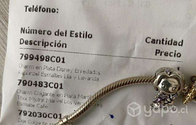 Charms Pandora rapunzel original - Imagen 3