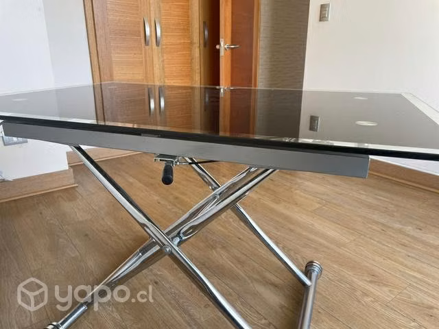 Escritorio de trabajo en vidrio
