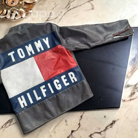 Chaqueta de Cuero Tommy Hilfiger