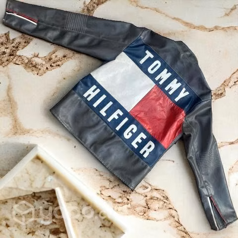 Chaqueta de Cuero Tommy Hilfiger