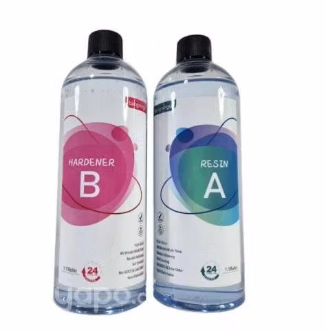 Resina Epoxica Ultra Transparente 1,1 Kg + 110 Acc - Imagen 3