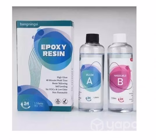 Resina Epoxica Ultra Transparente 1,1 Kg + 110 Acc - Imagen 4