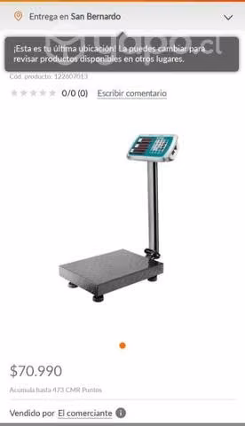 Pesa digital hasta 100 kls - Imagen 2