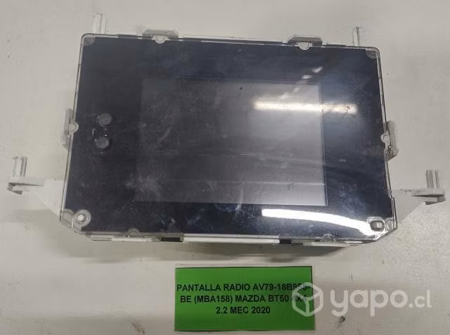 Pantalla Radio AV79-18B955-BE (MBA158) Mazda BT50