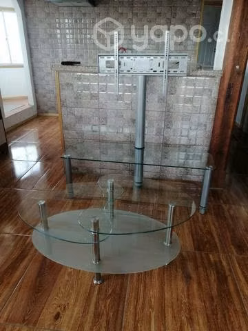 Juego de Mesas de Vidrios