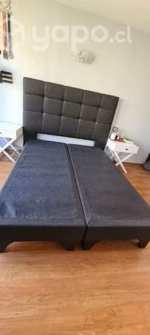 Cama Europea Art 4 2 Plazas Base Dividida