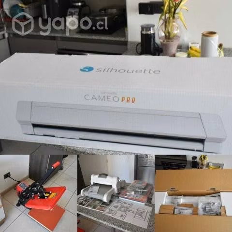 Silhouette Cameo 4 Pro, Big Shot Plus y Plancha 38