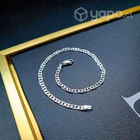 Pulsera Eslabón Marino Plata Nacional 925
