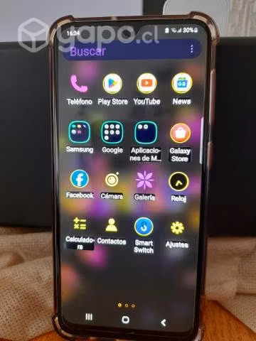 Celular Samsung Galaxy A 20 rojo