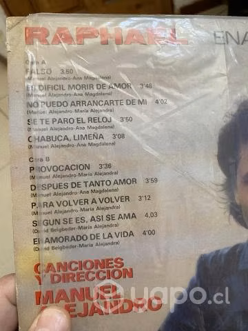 Raphael discos de vinilo