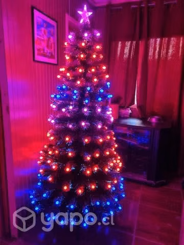 Arbol navideño luces incorporadas