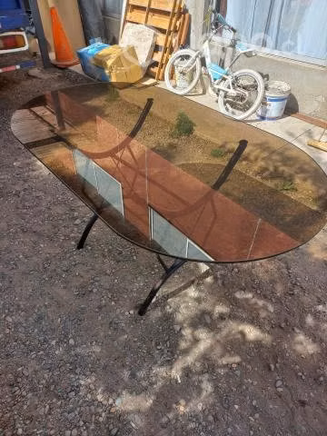 Mesa de vidrio