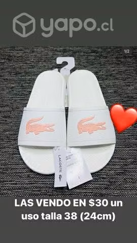 Sandalias lacoste