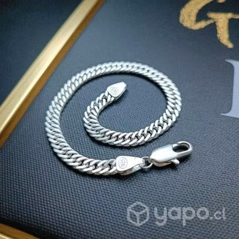 Pulsera Grumet Plata Nacional 925 - Imagen 3