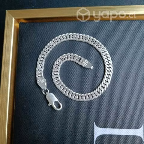 Pulsera Grumet Plata Nacional 925 - Imagen 2