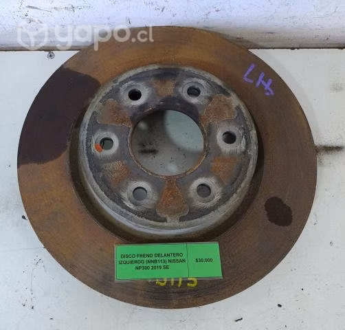 Disco Freno Del Izq (NNB113) Nissan NP300 2019 SE