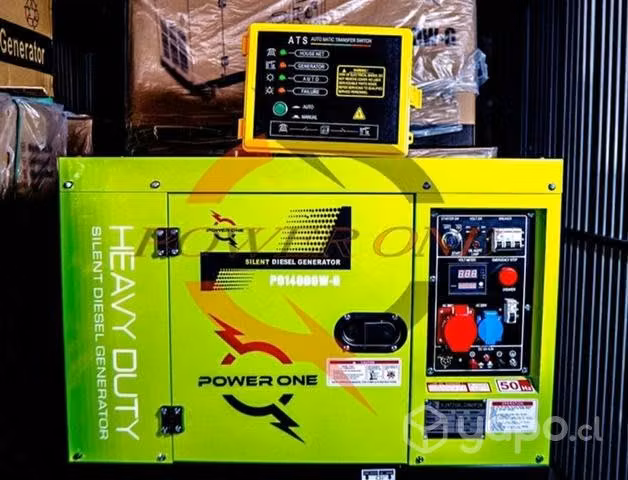 Generador 12kva diésel con ats