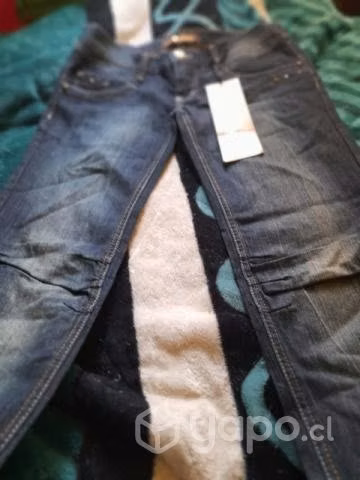 Jeans AMALIA, PITILLO, TALLA 44, A LA CADERA