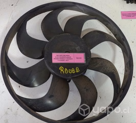 Motor Con Aspa Electroventilad Renault Dokker 2017