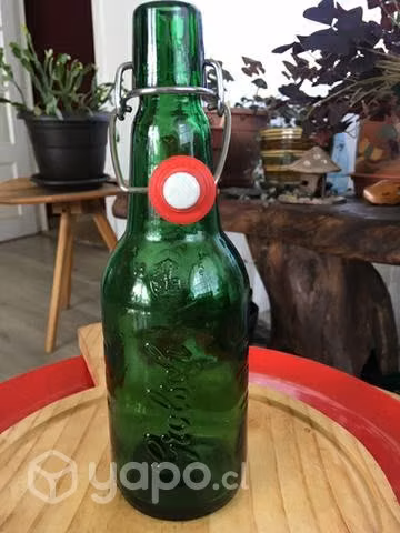 Botella Grolsch tapa de cerámica