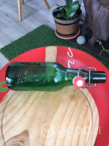 Botella Grolsch tapa de cerámica