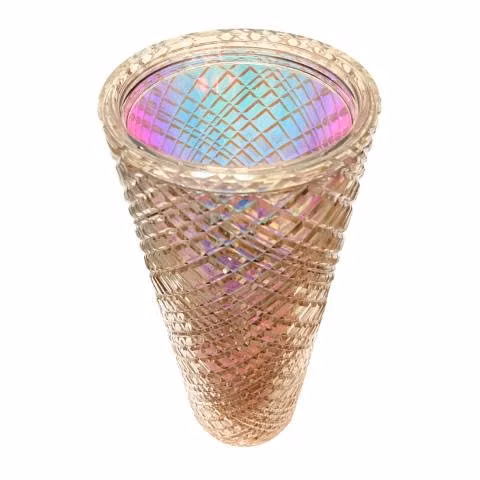 Vaso Térmico Dorado Rosa Tornasol Tipo Starbucks - Imagen 5