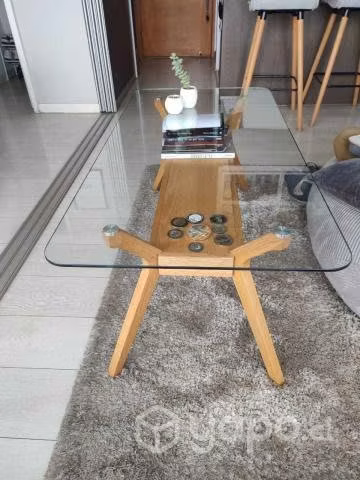 Mesa de Centro Estilo Nórdico Impecable
