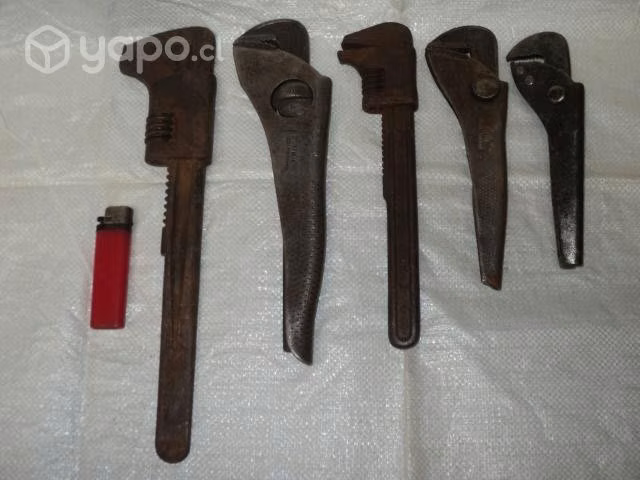 5 Antiguas Llaves Regulables Para Usar/decorar
