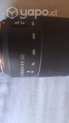 Lente SONY para cámara fotográfica DT 4.5- 5.6/ 5