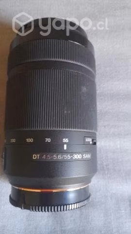 Lente SONY para cámara fotográfica DT 4.5- 5.6/ 5