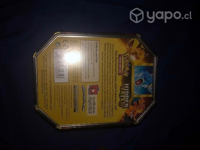Charizard tin inglés HIDDEN FATES SELLADO - Imagen 2