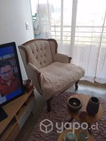 Living: Sofá 3 cuerpos y dos sillones de un cuerpo
