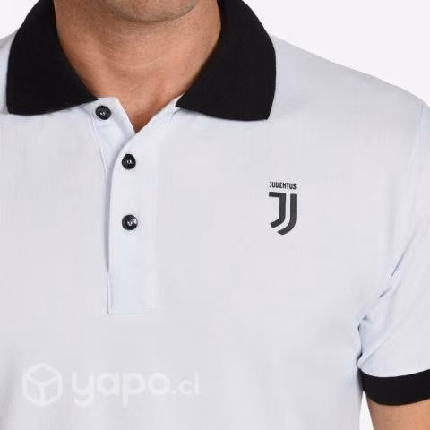 Polera Juventus Cuello White Polo - Imagen 3