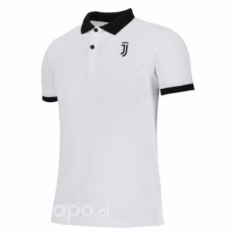 Polera Juventus Cuello White Polo